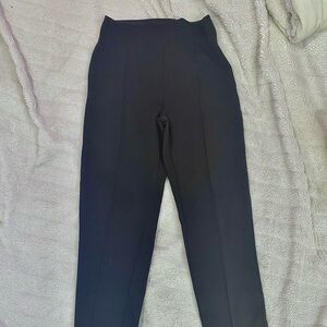 Classic Black High-Waist Trousers